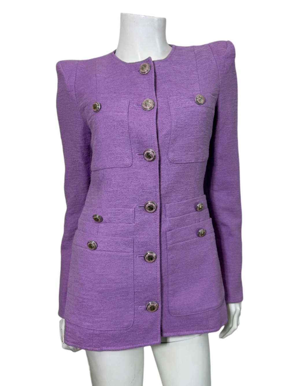 VERONICA BEARD Miller Dickey Jacket Lavender Purple Blazer 2 $698